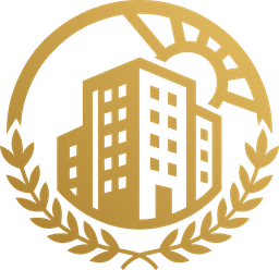 Logomarca tema escuro da Sua Conquista Imobiliária